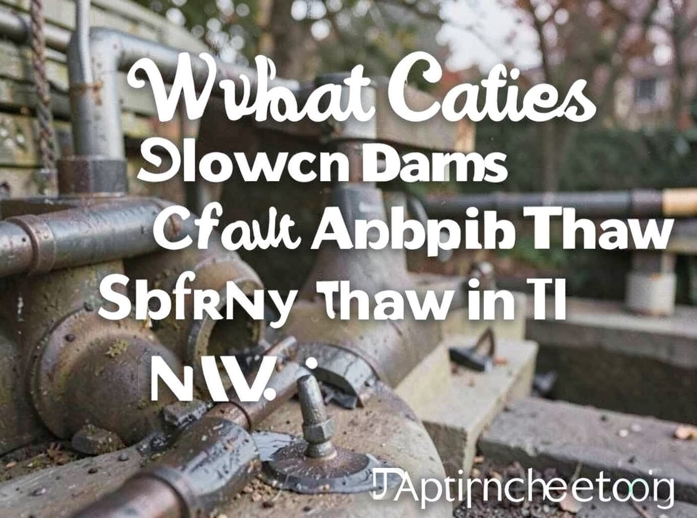 What Causes Slow Drains After Spring Thaw in WI
